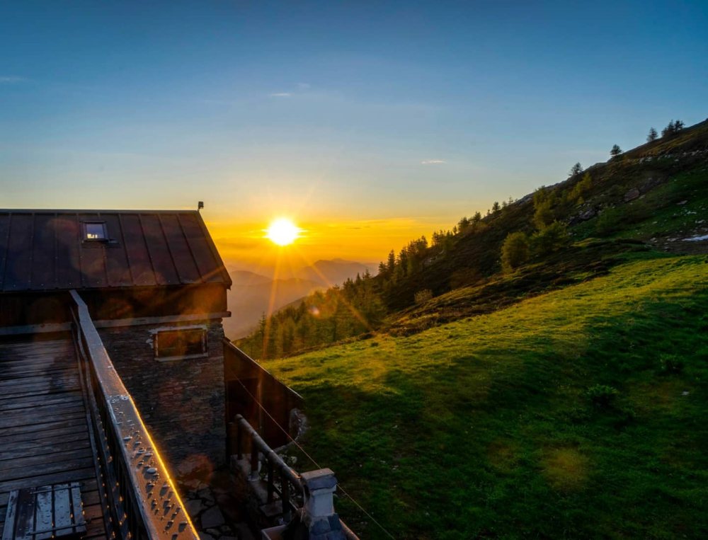 Scatto dal Rifugio La Terza